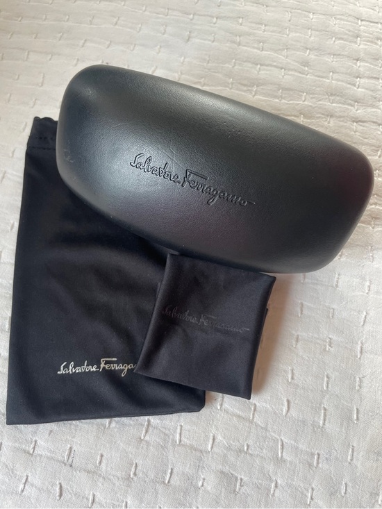 Salvatore Ferragamo Accessories - Salvatore Ferragamo Hard Shell Sunglass/ Eyeglass Clamshell Case